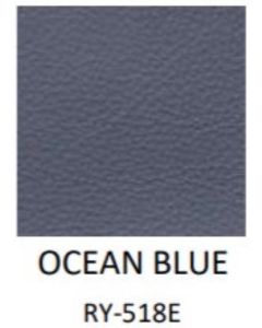 HTL Tahoe Ocean Blue Leather Power Recliner