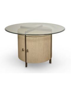 Seawinds Rio Vista Earth Clay 54 Round Dining Table With Storage