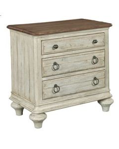 Kincaid Weatherford Cornsilk 3-Drawer Nightstand