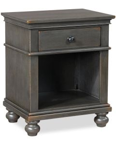 Aspenhome Oxford Peppercorn 1-Drawer Nightstand