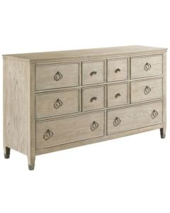 American Drew Vista Oyster Fremont 8-Drawer Dresser