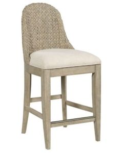 American Drew Vista Oyster Boca Woven Stool