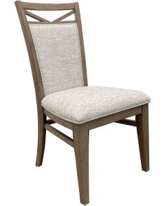 Parker House Americana Modern Upholstered Dining Chair in Cotton Finish