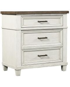Aspenhome Caraway Aged Ivory 2-Drawer Nightstand
