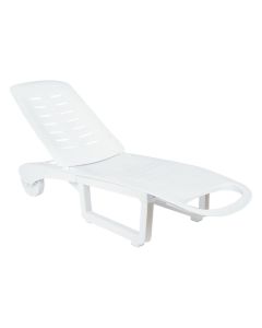 Compamia Sundance Pool Chaise Lounge Chair White
