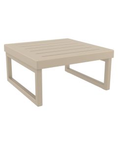 Compamia Mykonos Square Coffee Table Taupe