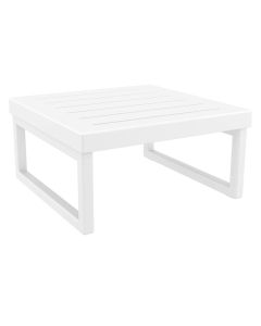 Compamia Mykonos Square Coffee Table White