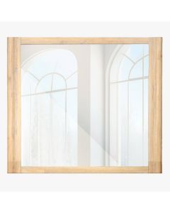 aria mirror in natural sand