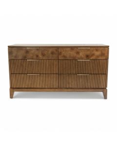 Seawinds Manhattan Valley 6-Drawer Dresser in Vintage Chestnut