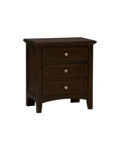 Vaughan-Bassett Bonanza Merlot 2-Drawer Nightstand