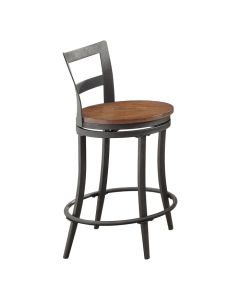 Selbyville Swivel Counter Height Chair