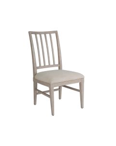 Universal Coalesce Asbury Oyster Upholstered Dining Side Chair in Rolling Fog