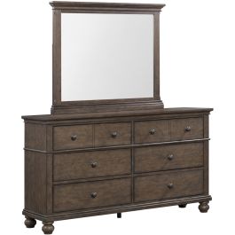Aspen Home Oxford Cocoa 6-Drawer Dresser | Hudson's Furniture + Mattress Aspen Home Oxford Cocoa 6-Drawer Dresser | Hudson's Furniture + Mattress