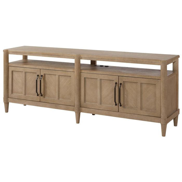 Heritage Coastal Breeze Living 72 Inch 4-Door Entertainment