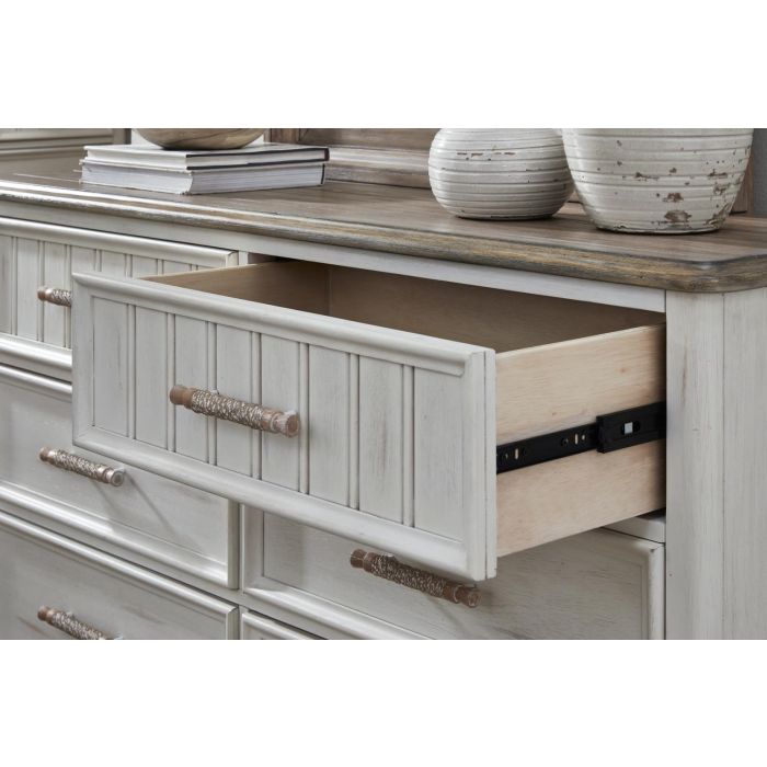white beach dresser Sandy Beach - 5-drawer Chest