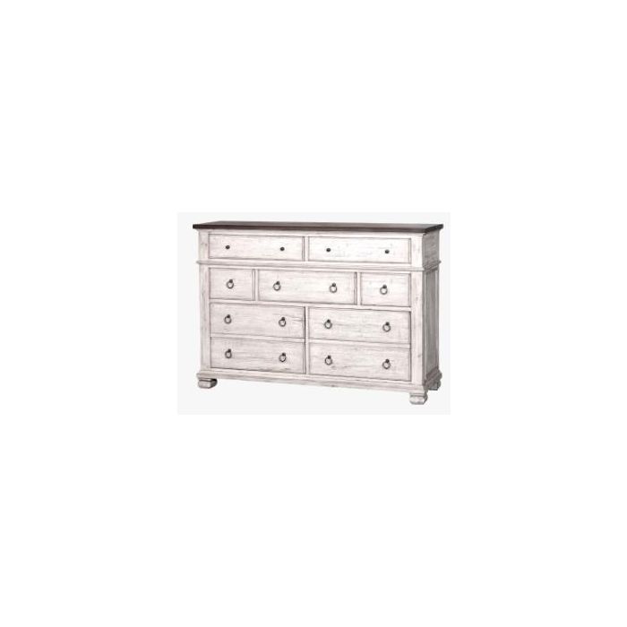 Napa Furniture Belmont Antique Linen 7-Drawer Dresser
