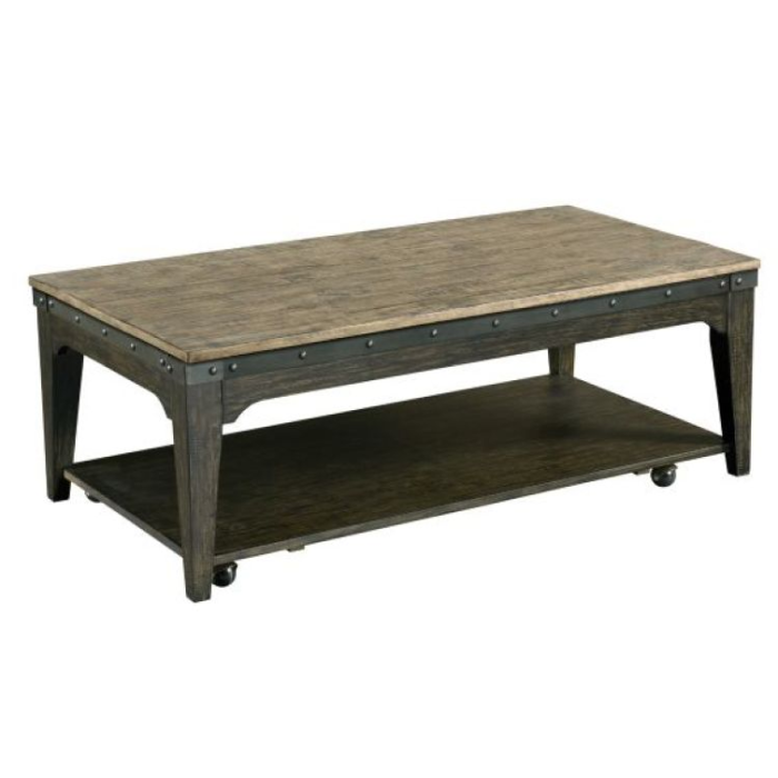 Artisans Rectanglue Rustic Cocktail Table Plank Road Hudson s