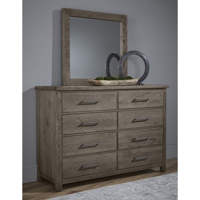 vaughan bassett grey dresser Cool Rustic Stone Grey 7 Drawer Dresser
