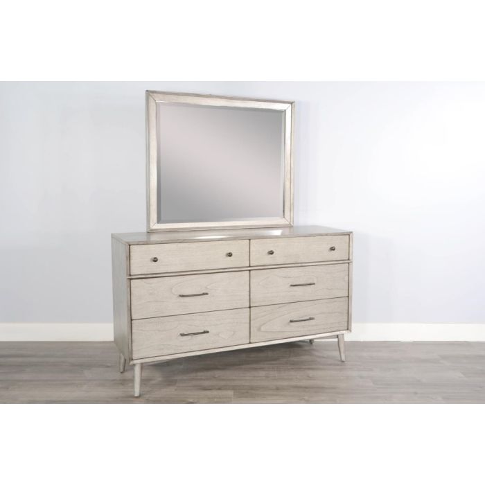 Sunny Designs American Modern Grey 6-Drawer Dresser | Hudson's Furniture +  Mattress