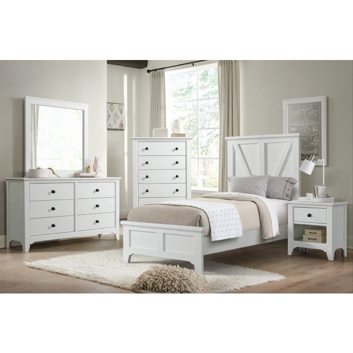 Intercon Tahoe Youth Seashell 6 Drawer Dresser Intercon Tahoe Youth Seashell 6 Drawer Dresser