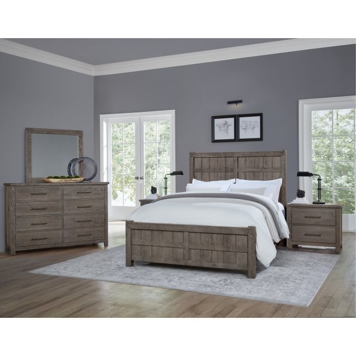 vaughan bassett grey dresser Vaughan-Bassett Dovetail Mystic Grey Dresser