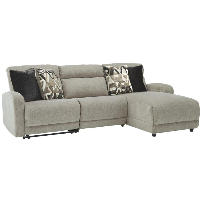 Clonmel 3 piece reclining sectional with chaise deals