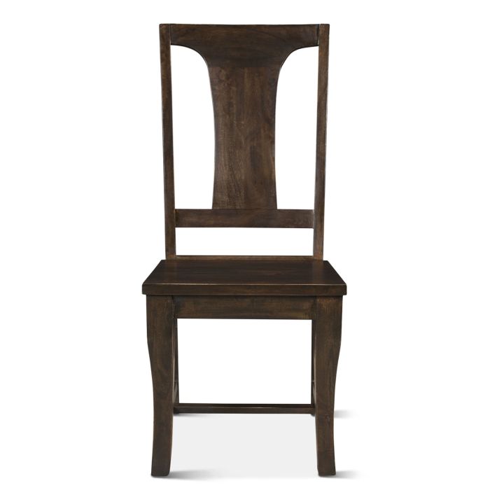 Home Trends Design Nimes Vintage Brown Mango Wood Dining Chair