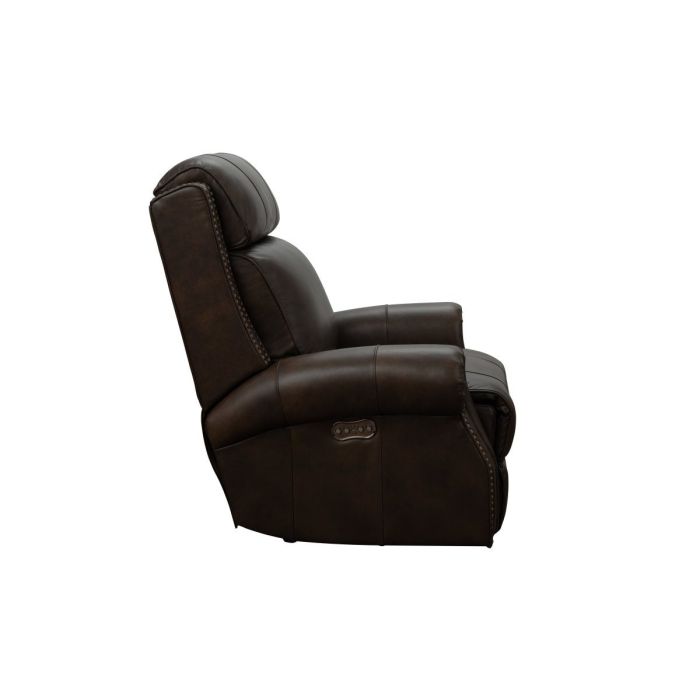 Barcalounger Ashford Walnut Blair Big & Tall Power Leather