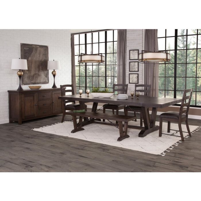 tobacco dining table Auburn - Set Complementing the table Maddison Tobacco Oak Dining Table