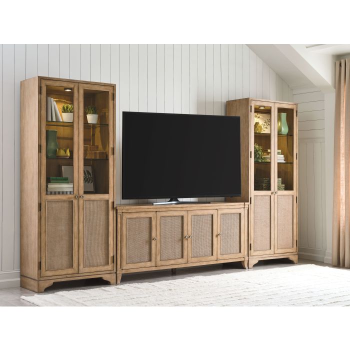 American Drew Chastain Caramel Eastview Media TV Console
