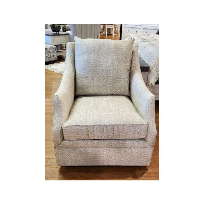 Shannon Swivel Chair in Stormy Sand Hudson s Furniture Mattress