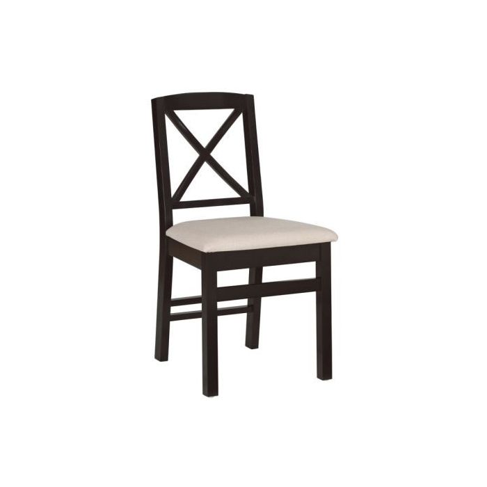 Linon Triena X-Back Dining Chair Black Hudson's Furniture Mattress