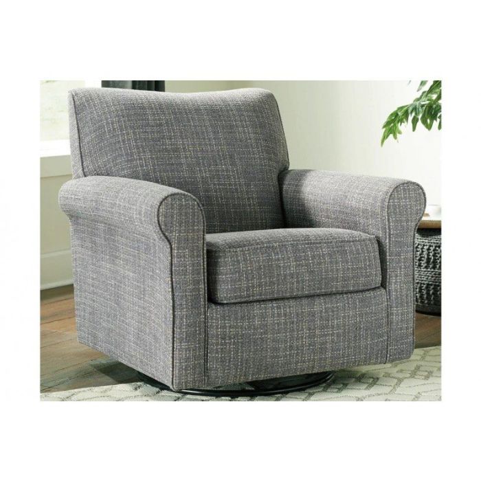 Ashley Renley Ash Swivel Glider Accent Chair Hudson s Furniture Mattress