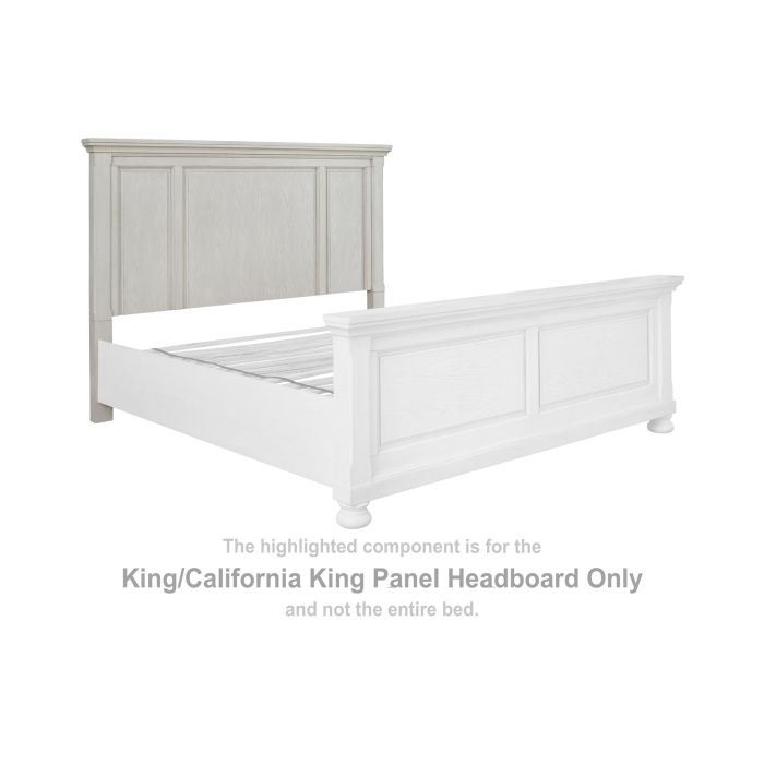 Robbinsdale King California Panel, California King Wood Headboard Only Bed