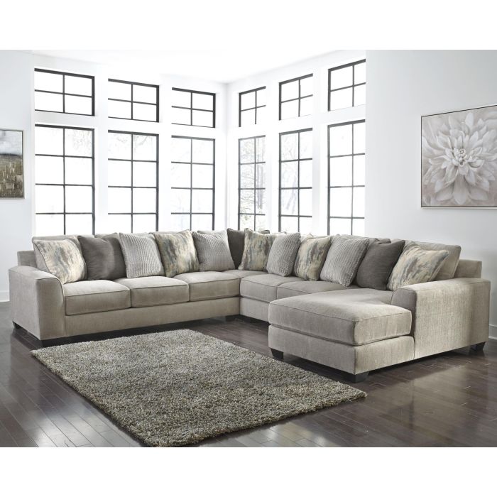 Sectional sofa on sale right arm chaise
