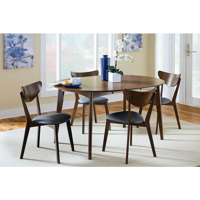 Jedda 5-Piece Oval Dining Table Set