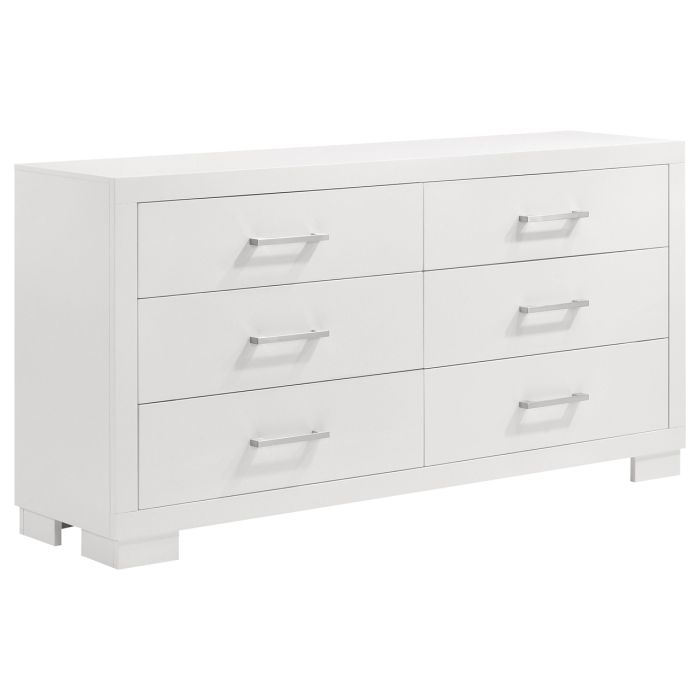 Coaster Jessica 6-Drawer Dresser White