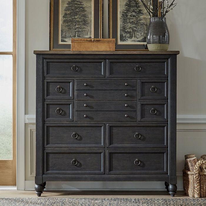 Liberty Furniture Americana Farmhouse Black/Dusty Taupe Dresser Liberty Furniture Americana Farmhouse Black/Dusty Taupe Dresser