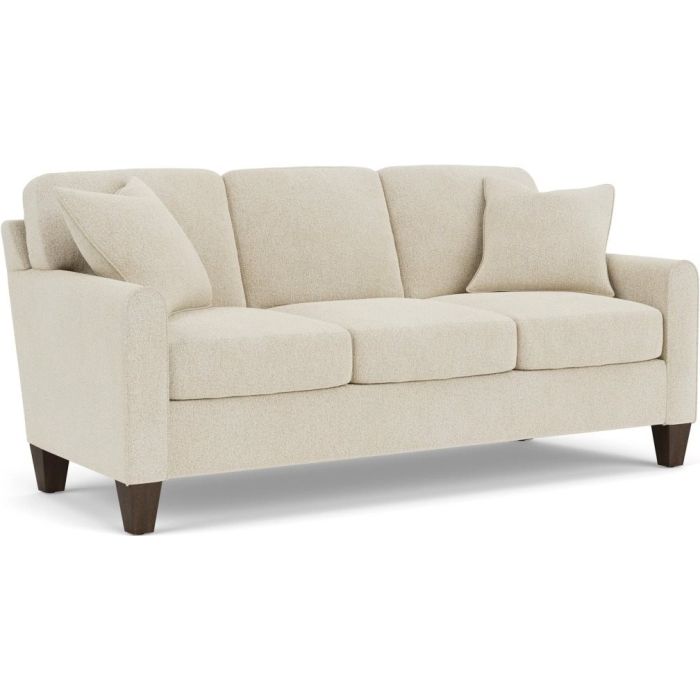 トップス house on the hill S/STee 80cm Flexsteel South Haven Transitional White Shell Sofa | Hudson's