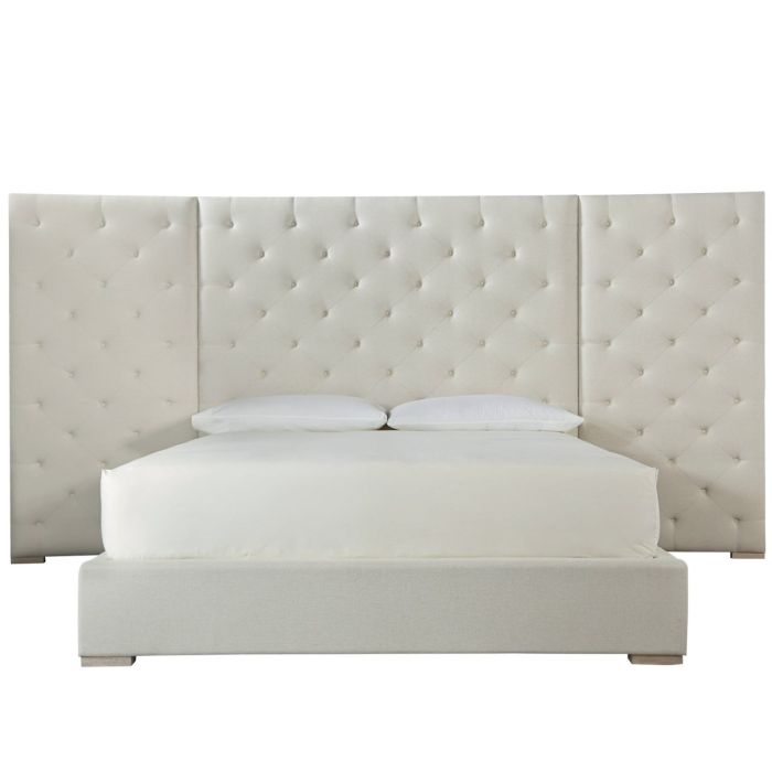 Universal Modern Brando Waltz/Quartz Upholstered King Bed