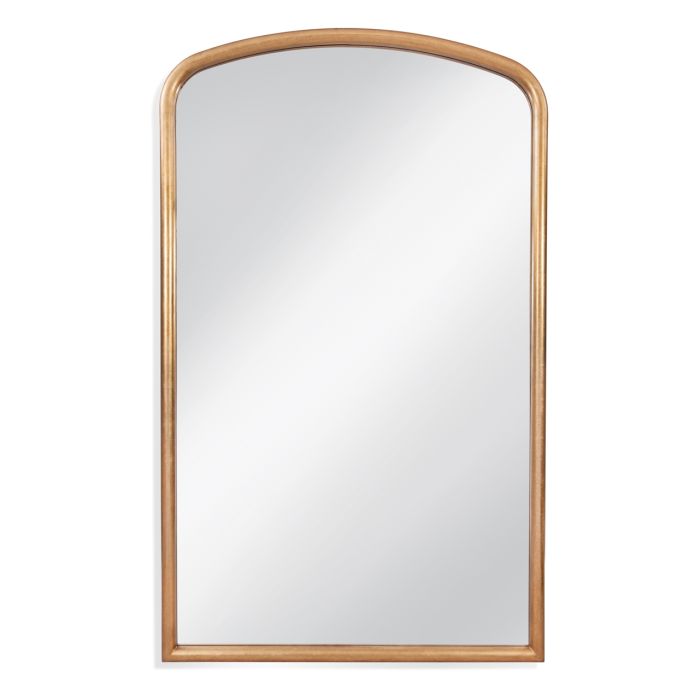 antique gold dresser mirror Bassett Modern Leaf Brookings Arched Floor Mirror Vanity