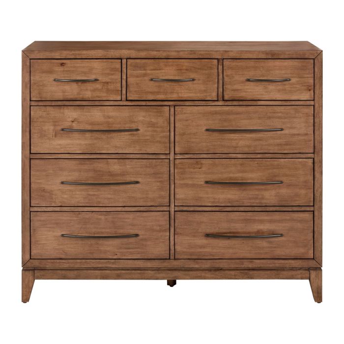 dark brown 9 drawer dresser Conrad 9 Drawer Dresser - Pale