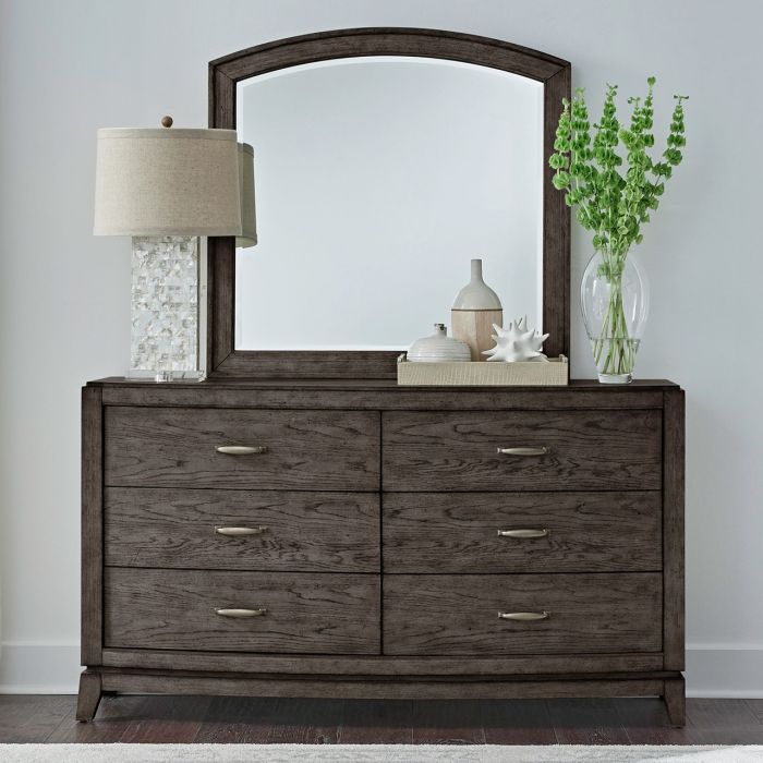 elegant dresser with mirror West Chester Dresser & Mirror