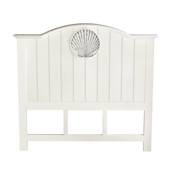 Madison Avenue Medison Avenue Sea Haven White Queen Headboad