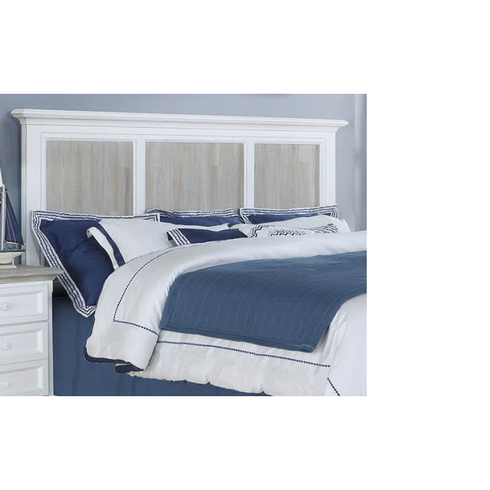 Madison Avenue Tradewinds Antique White & French Gray Queen