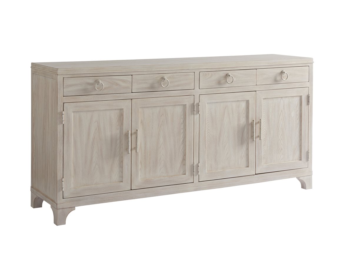 Barclay Butera by Lexington Newport 78 Inch Wide 4-Drawer Bayside