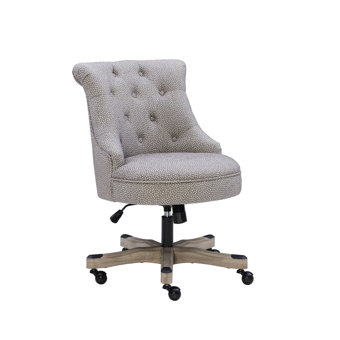 Linon Sinclair Light Blue Desk Chair | Hudson's Furniture +