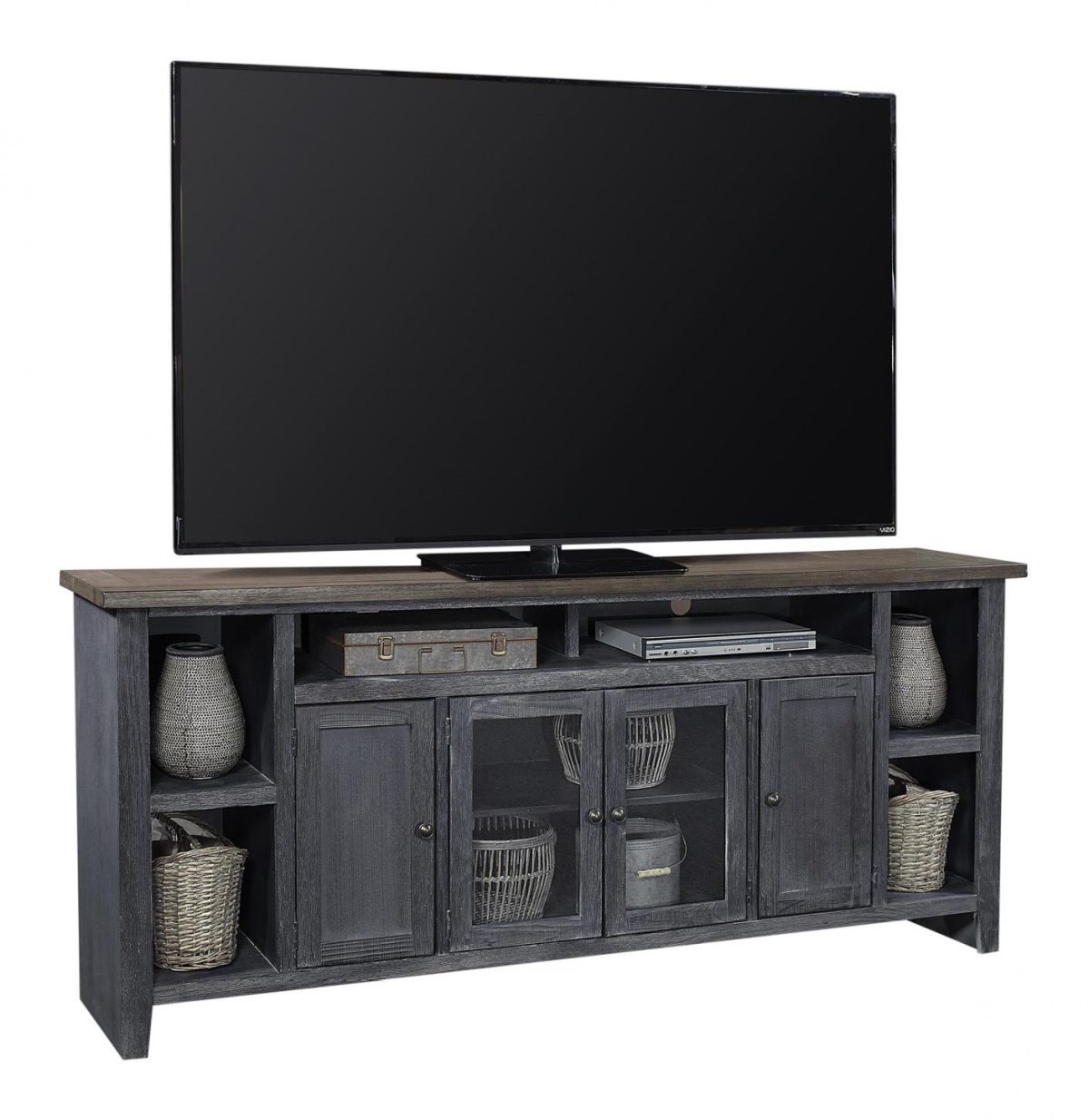 Aspenhome Sawyer Brindle 98 Inch TV Stand Console | Hudson's