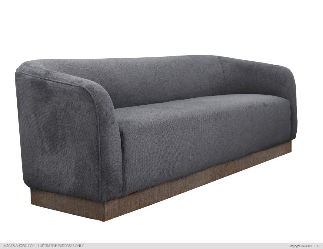 International Furniture Suomi Wooden Frame Base Snowy White Sofa