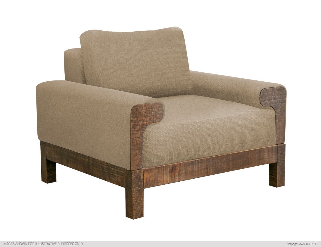 International Furniture Olympia Pearl Wooden Frame Base Armchair